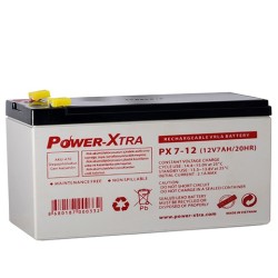Power-Xtra 12V 7 Ah F1 Pin Bakımsız Kuru Akü